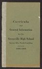 Curricula and general information for the Greenville High School, Greenville, North Carolina : 1928-1929